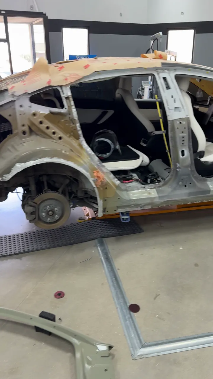 Teardown before the repair starts